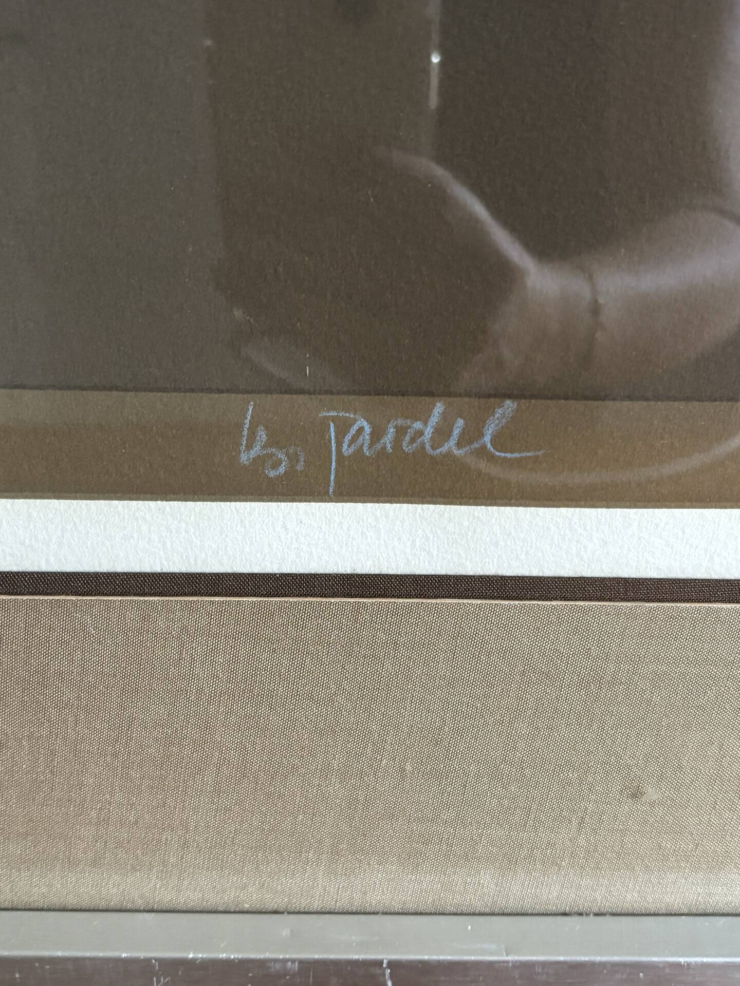 Lithographie cinétique Bernard Jardel