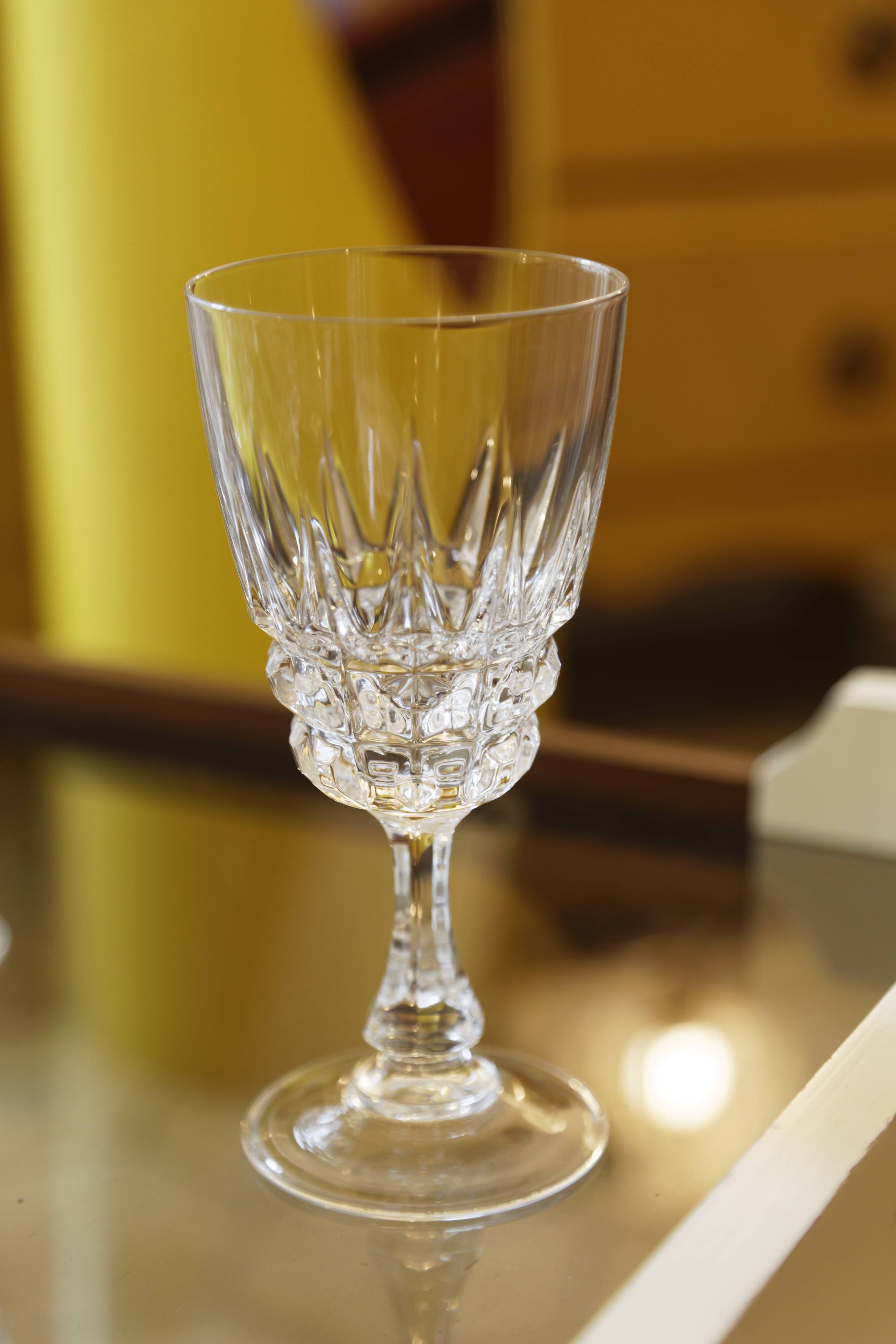 Set 30 glasses Crystal Italy 50