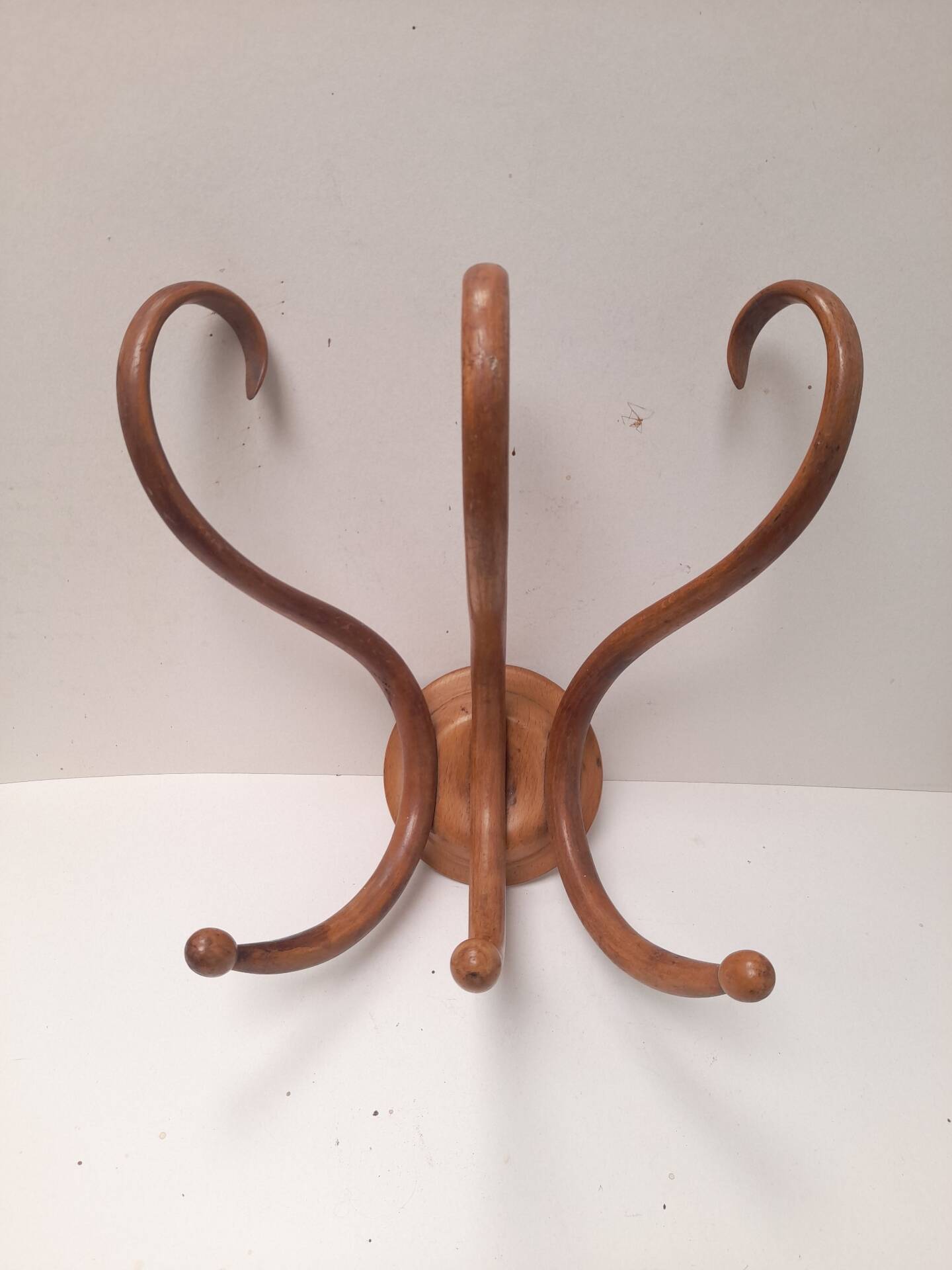 Portemanteau mural hêtre courbé Thonet