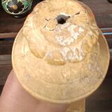 Paire de chandeliers anciens à support palme, Toscane, début du XIXe siècle