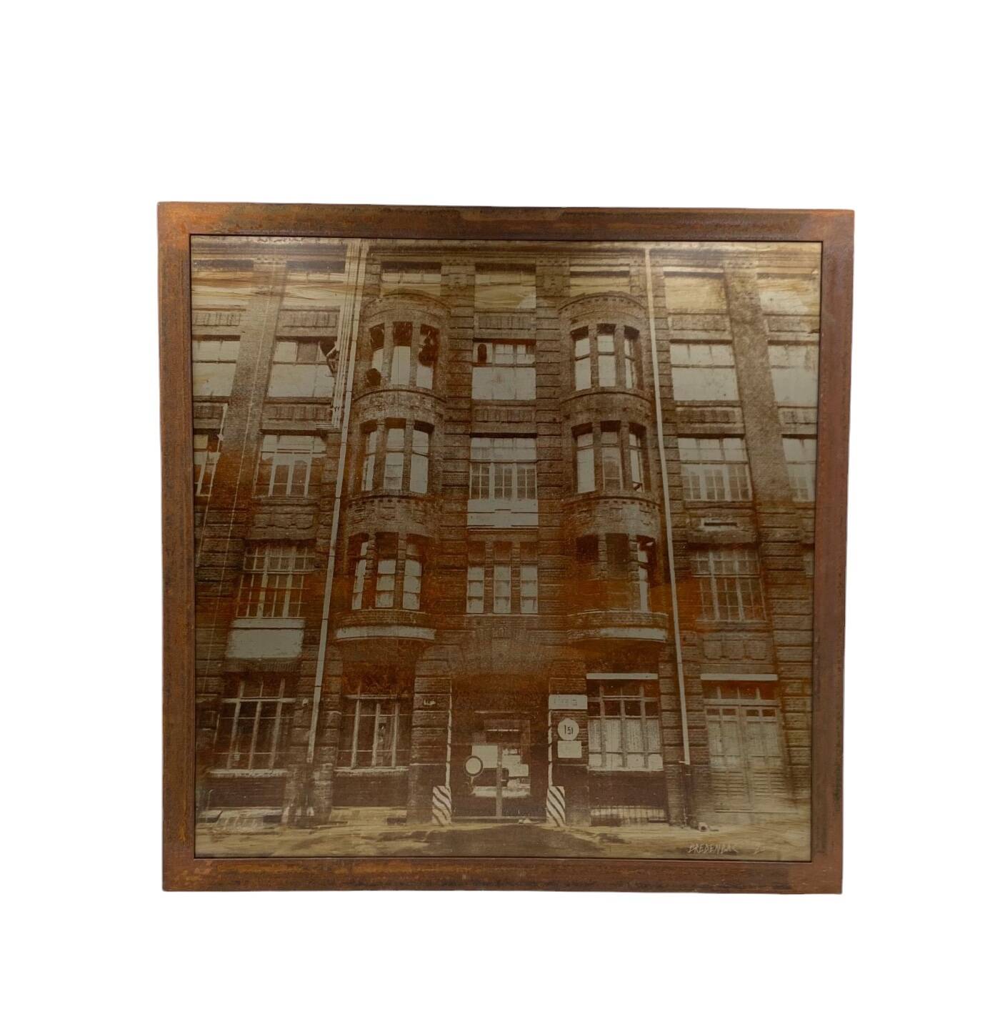 Jean-Pascal Bredenbac, Photo On Sheet Metal, Mounted On Panel, France 2000's