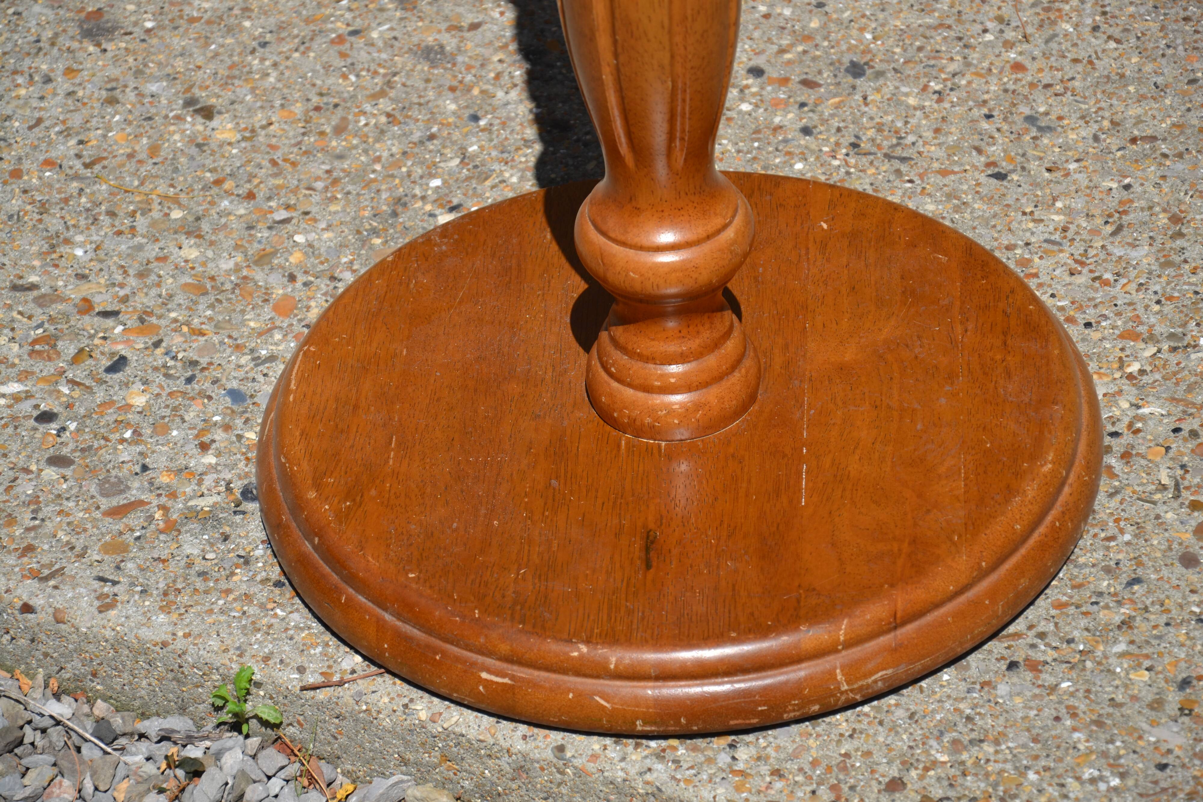 Vintage floor-standing coat rack
