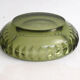 Smoked art deco ashtray