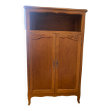 Wooden chest of drawers with 4 shelves