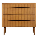 Commode Avalon du milieu du siècle en teck. Style vintage moderne et rétro.