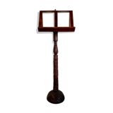 Old carved wooden church desk