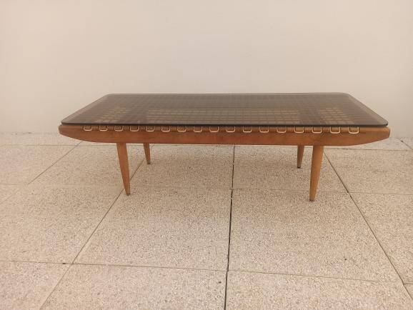 Very beautiful coffee table by Georges Tigien, 1960s