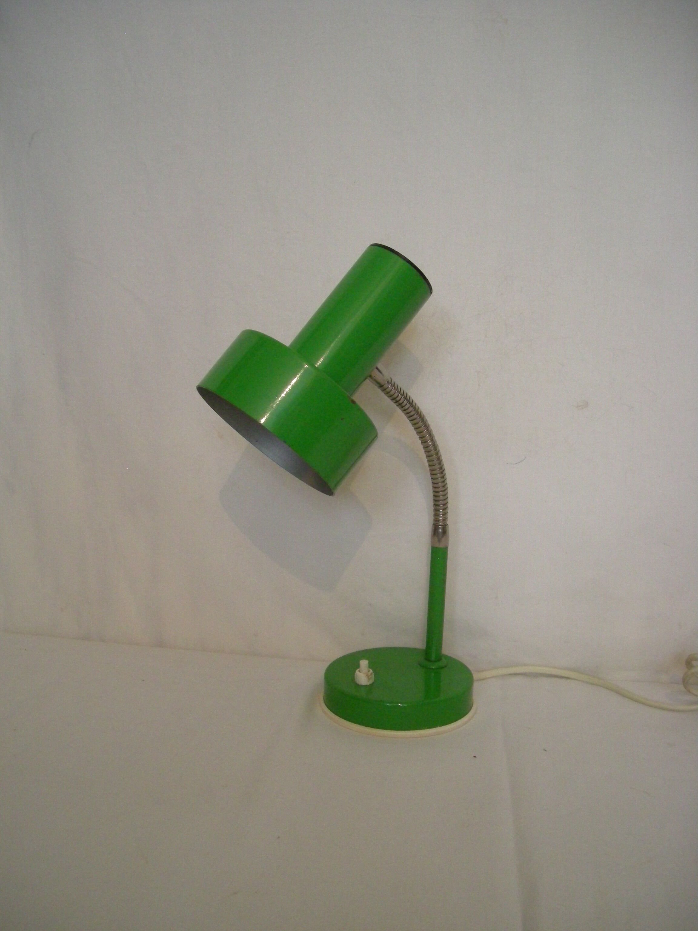 Green lamp from the 60s - 70s