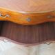 Louis XV commode - 2 drawers - floral marquetry - bronze ornament - 1950
