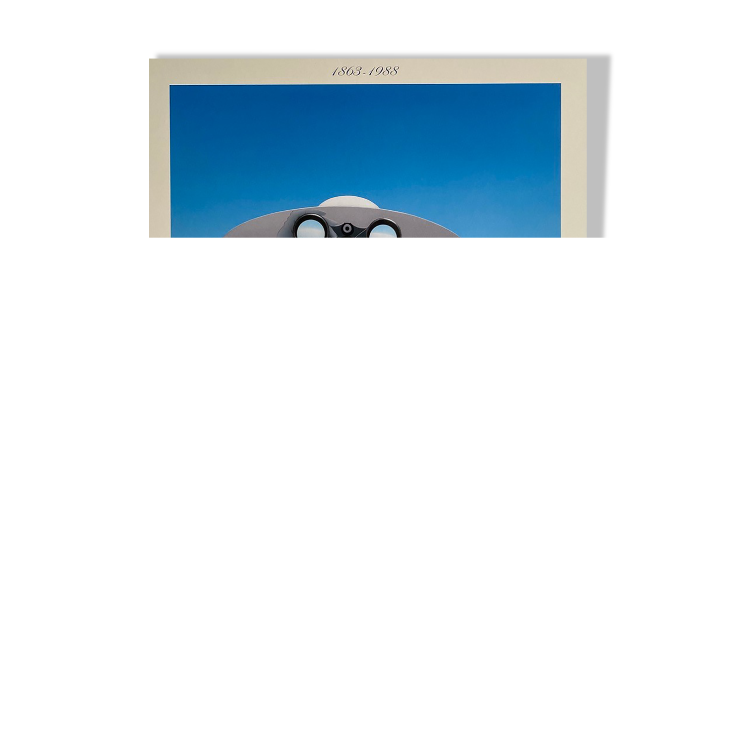 Poster Razzia - Day of the Grand Prix de Paris - Louis Vuitton 1988 - Signed by the artist