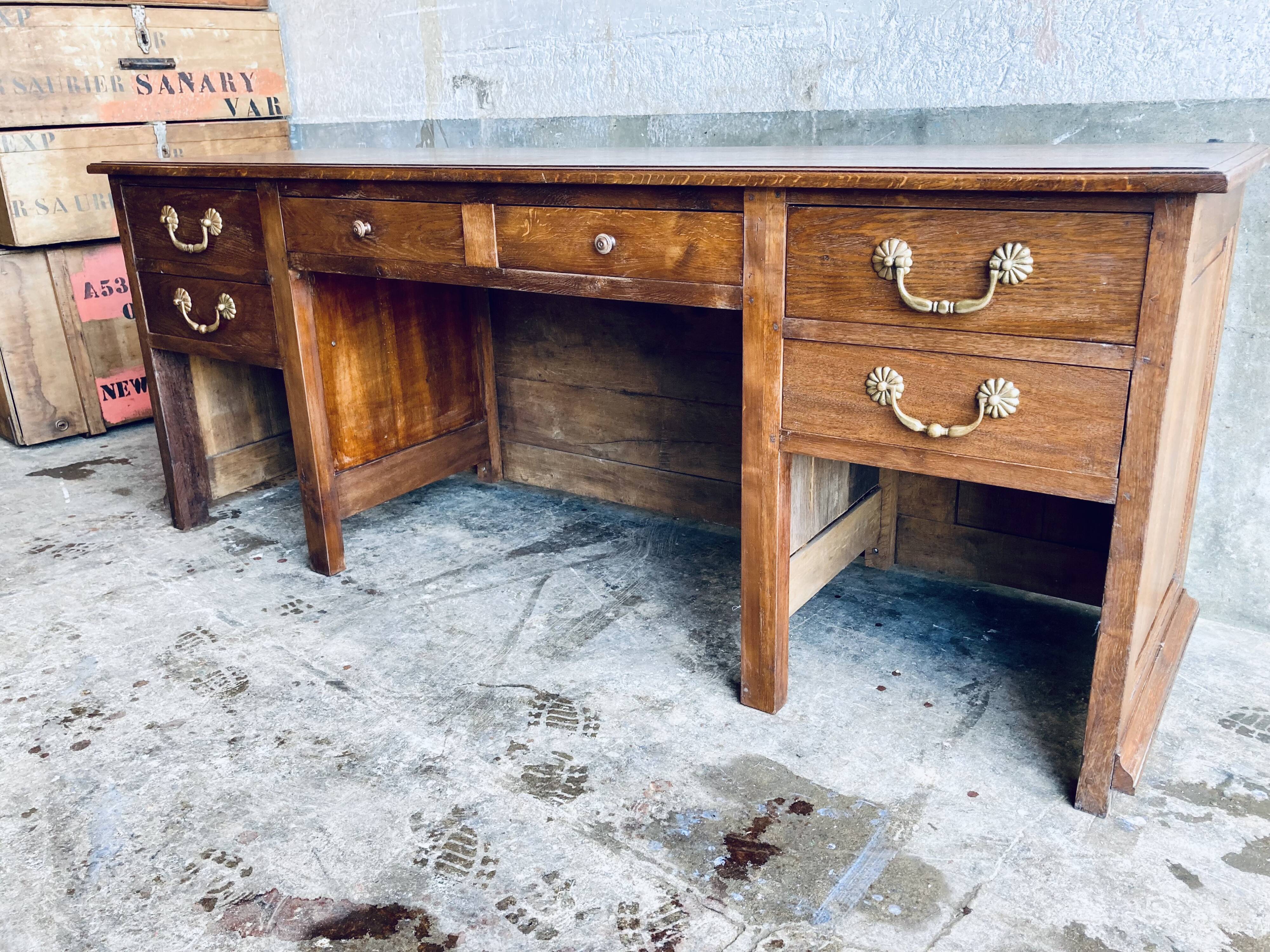 Comptoir en chêne