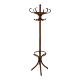 Antique bistro coat rack, 1970s