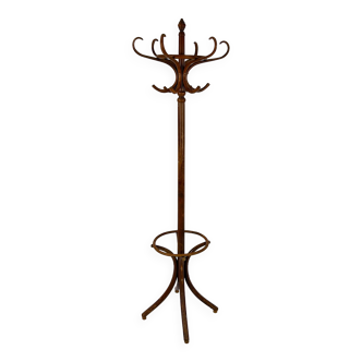 Antique bistro coat rack, 1970s