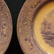 Plates Gustafsberg Porslin AB. Carrara series 1880
