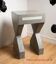 Piédestal / Guéridon haut en béton ciré – Pièce d'artisan unique.