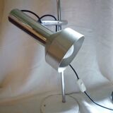 Desk lamp from the 1970s stainless steel and brushed aluminum