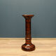 Glazed Column in Gypsum 70 cm