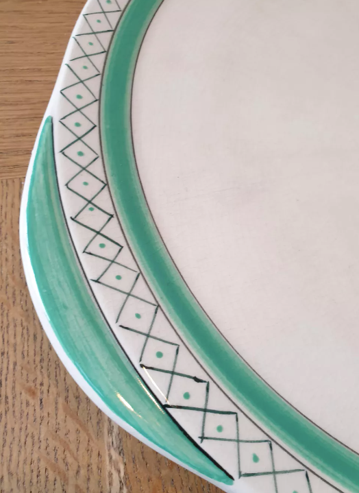 Longchamp earthenware serving dish