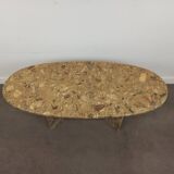 Vintage coffee table in reconstituted stone