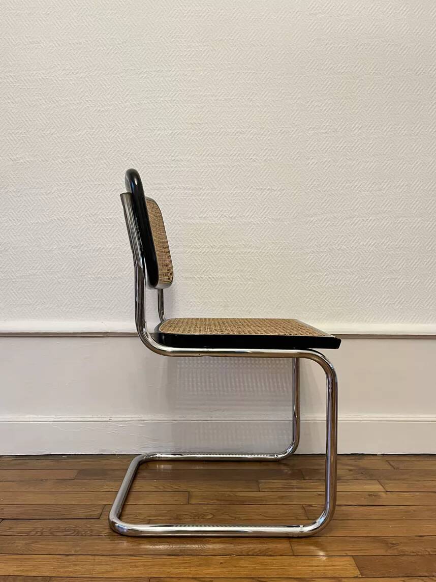 Marcel Breuer Cesca B32 black chair