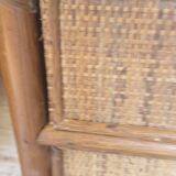 Rattan chest of drawers