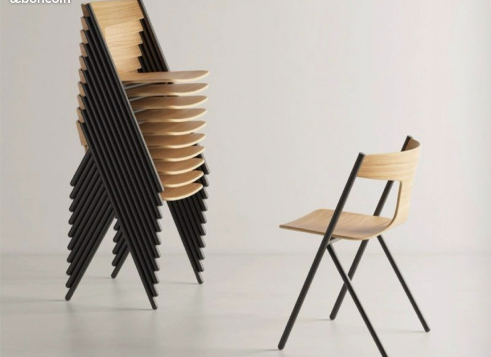 Quadra chair collection Viccarbe