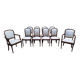 Suite de 8 chaises et paire de fauteuils Louis XVI