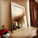 Venetian art deco mirror