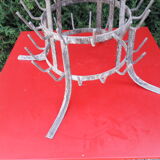 Wrought iron hedgehog for bottle