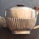 Art Deco teapot by William Hutton & Sons, silver-plated (EPBM), circa 1930.