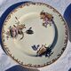 Clairefontaine earthenware plate and fruit bowl set, Saxe model