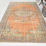 6x10 Paste Orange Classic Vintage Rug, 180x300Cm SK 3476