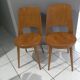 Pair of chairs Bistrot Baumann Mondor 1968