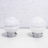 Pair of Murano glass lamps