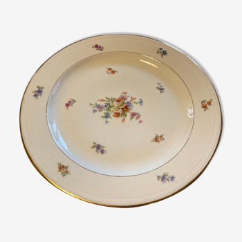 Porcelain dish of Limoges art deco