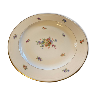 Plat porcelaine de Limoges art déco