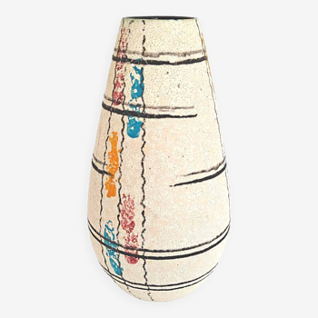 Vase U-Keramik Üebelacker en forme de cône en céramique