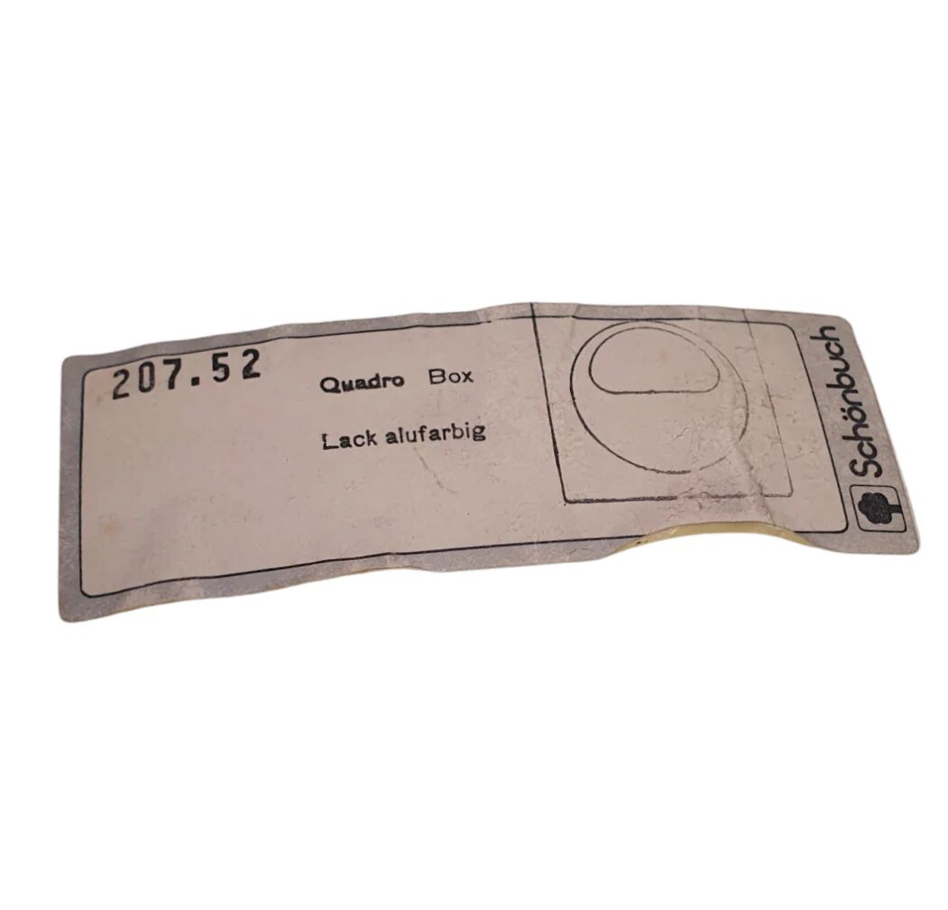 Mid-century space age Quadro set / Jürgen Lange for Schönbuch / Germany, 1960s / set of 12