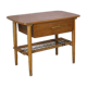 Table basse scandinave, teck, table d’appoint, 1960