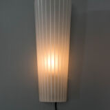 Glass wall lamp, europe, 1970s