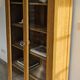 Vintage antique bookcase/curiosity cabinet/display case/shelves