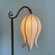 Brass floor lamp