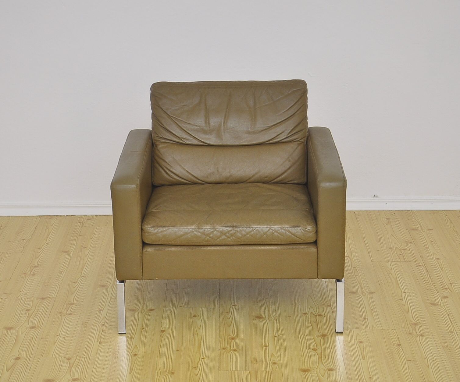 Leather sofa and armchair by Hans Peter Piehl for Wilkhahn, 1960s
