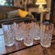 Set of 5 long drink glasses from the 70s-80s.