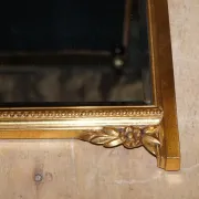 Vintage Victorian Gold Wall Mirror