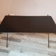 Neoclassical low brass and metal table