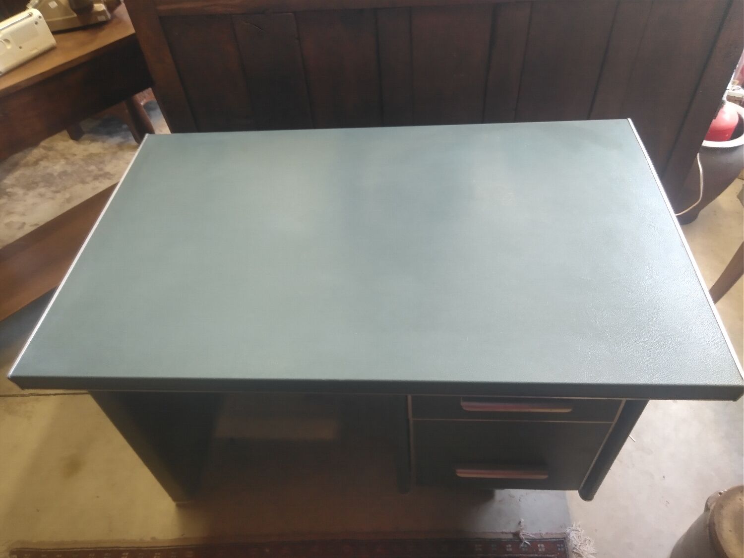 Industrial metal desk 1950
