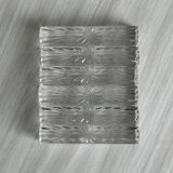 6 cut crystal knife holders, elegant table accessories