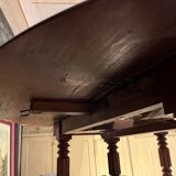 Round table solid mahogany