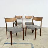 Teak chairs Cees Braakman set of 4